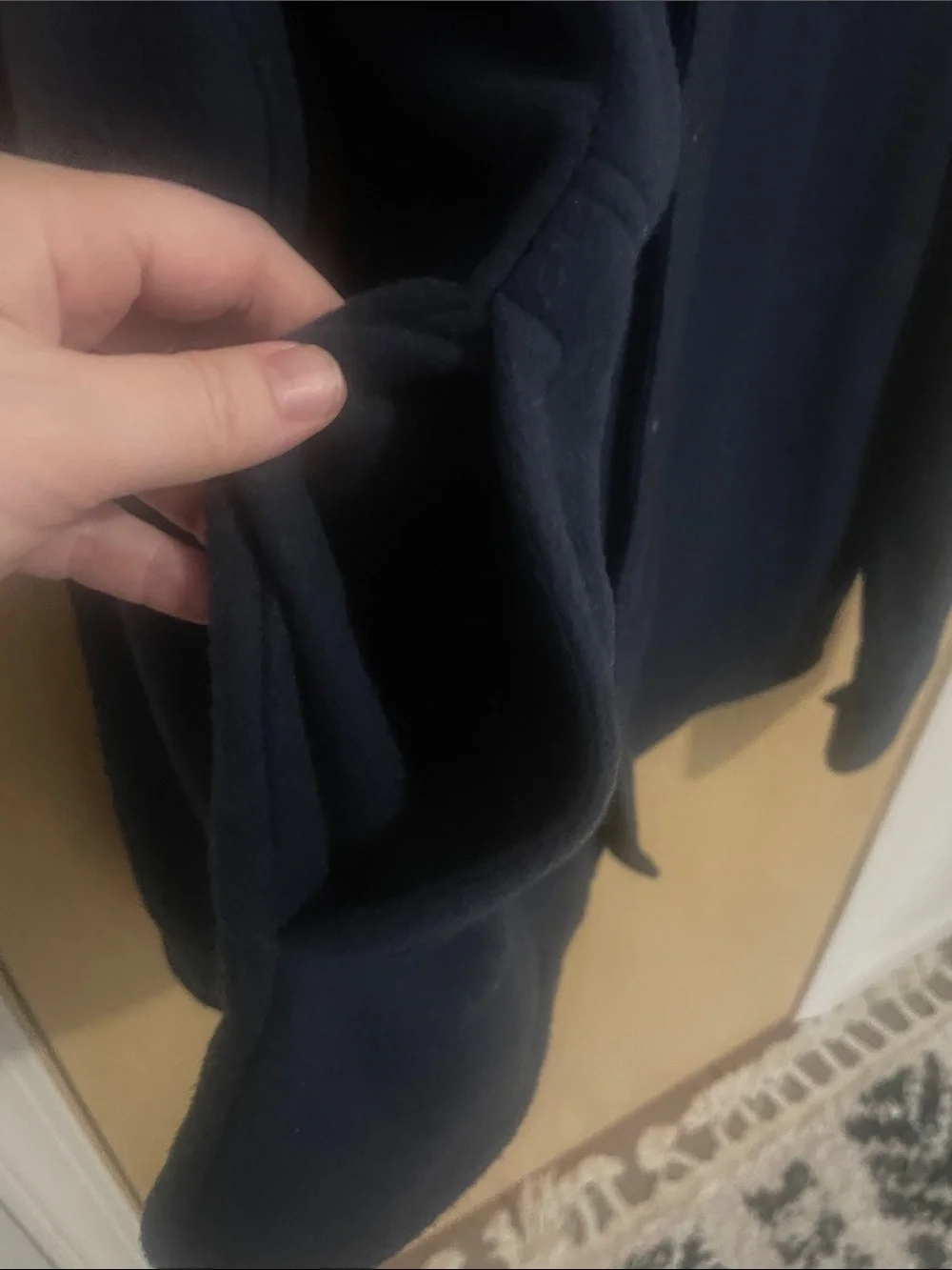 Goodfellow & Co. Men's Navy Blue Fleece Shirt Jacket – NWT L